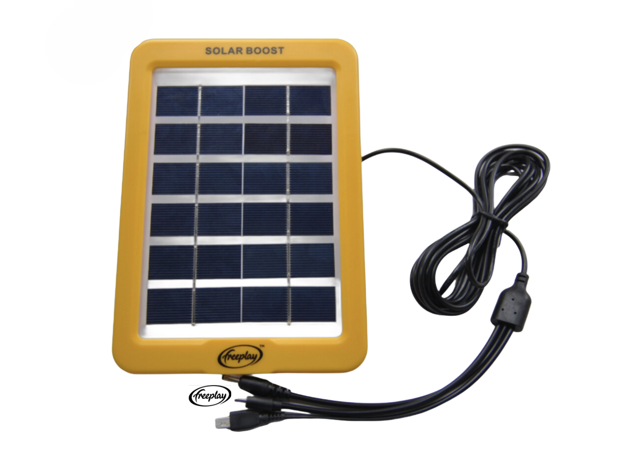 Freeplay solar boost panel