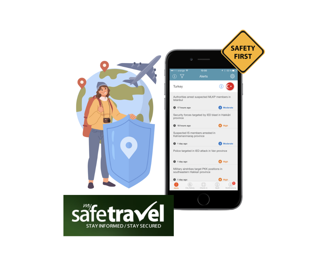 mysafetravel app
