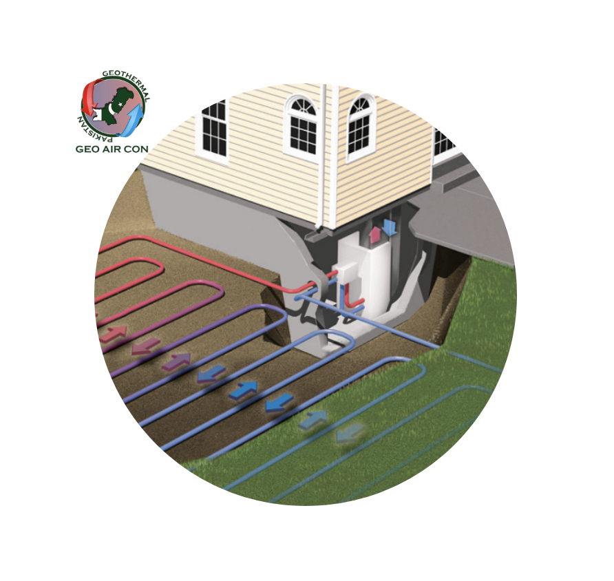 Illustration of High Tech Home Systems For Climate Control